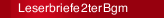 Leserbriefe 2ter Bgm